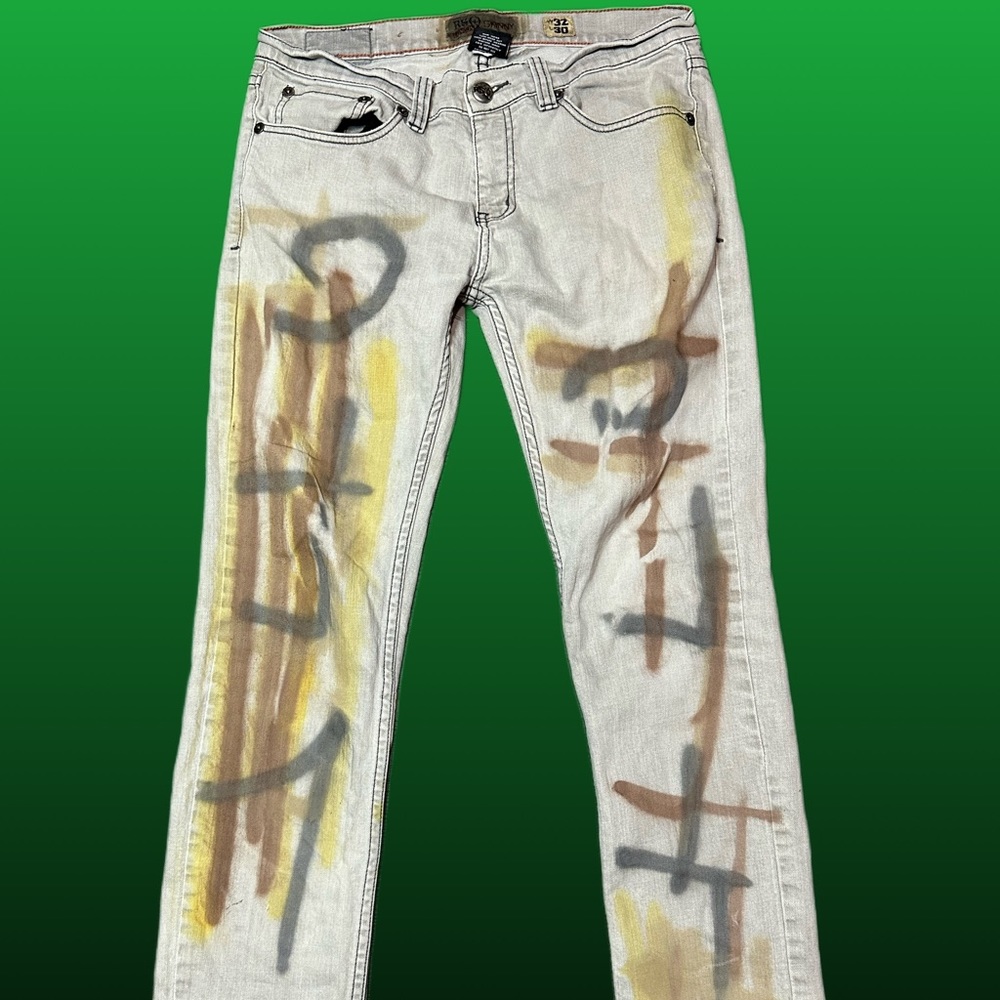 Graffiti jeans